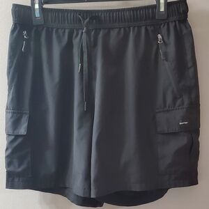 Sanity Black Cargo Shorts